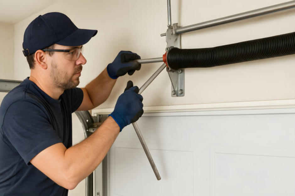How Modern Tech Improves Garage Door Spring Repair Safety