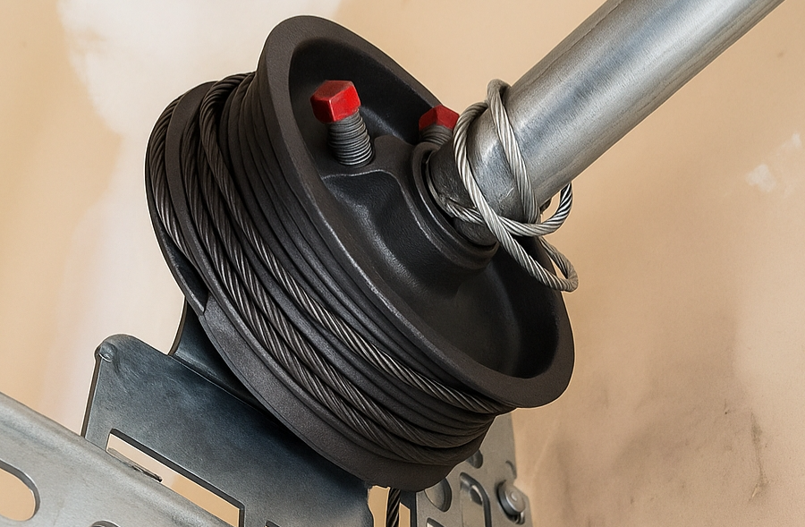 garage door cable repair.