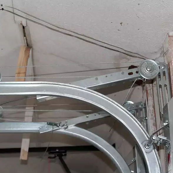 garage door track repair.