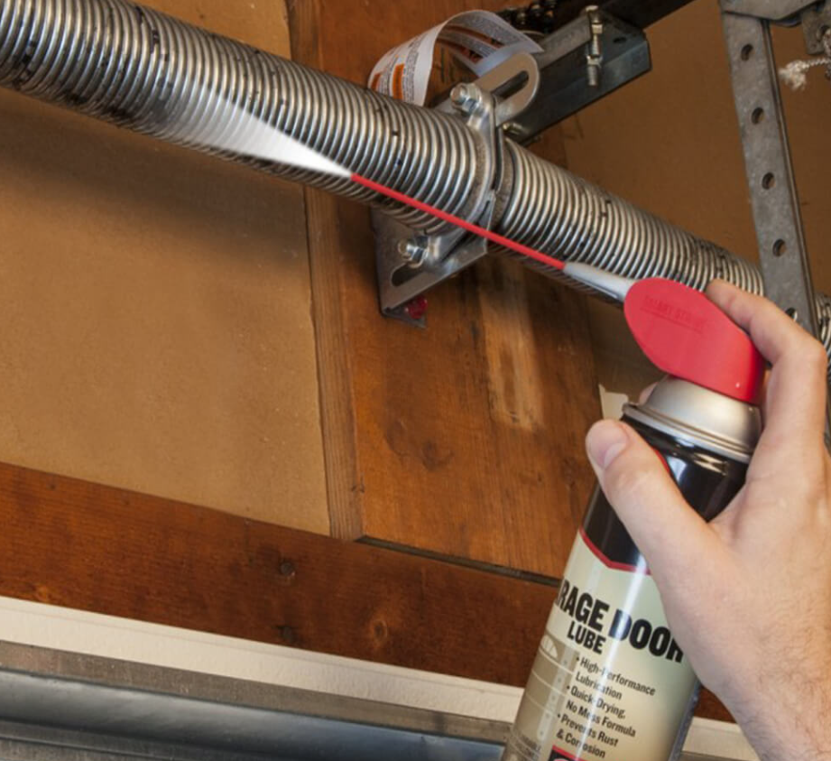 noisy garage door fix