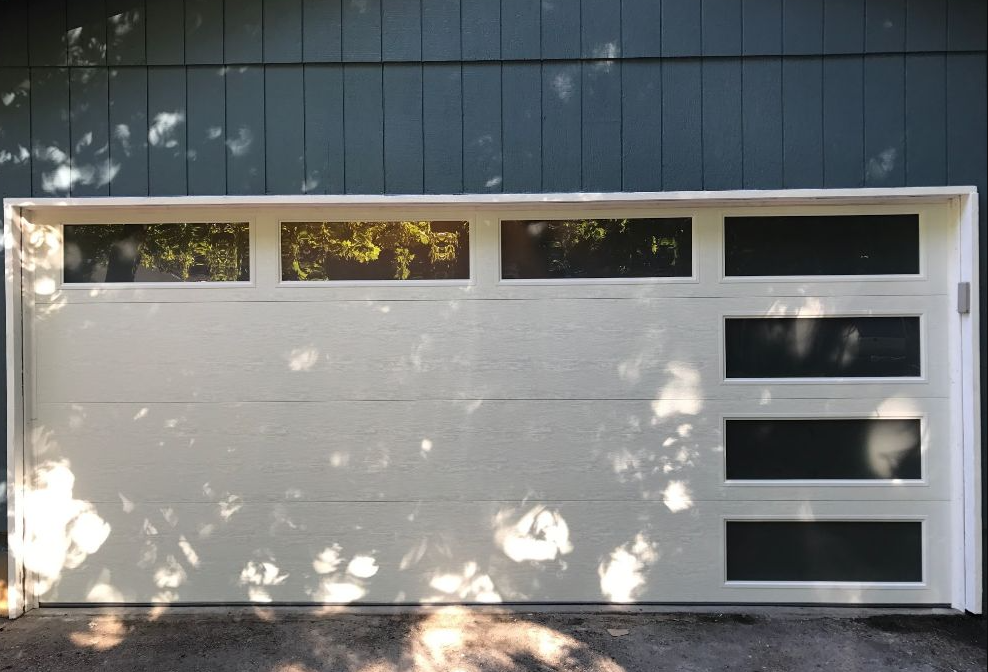 garage door panel repair.