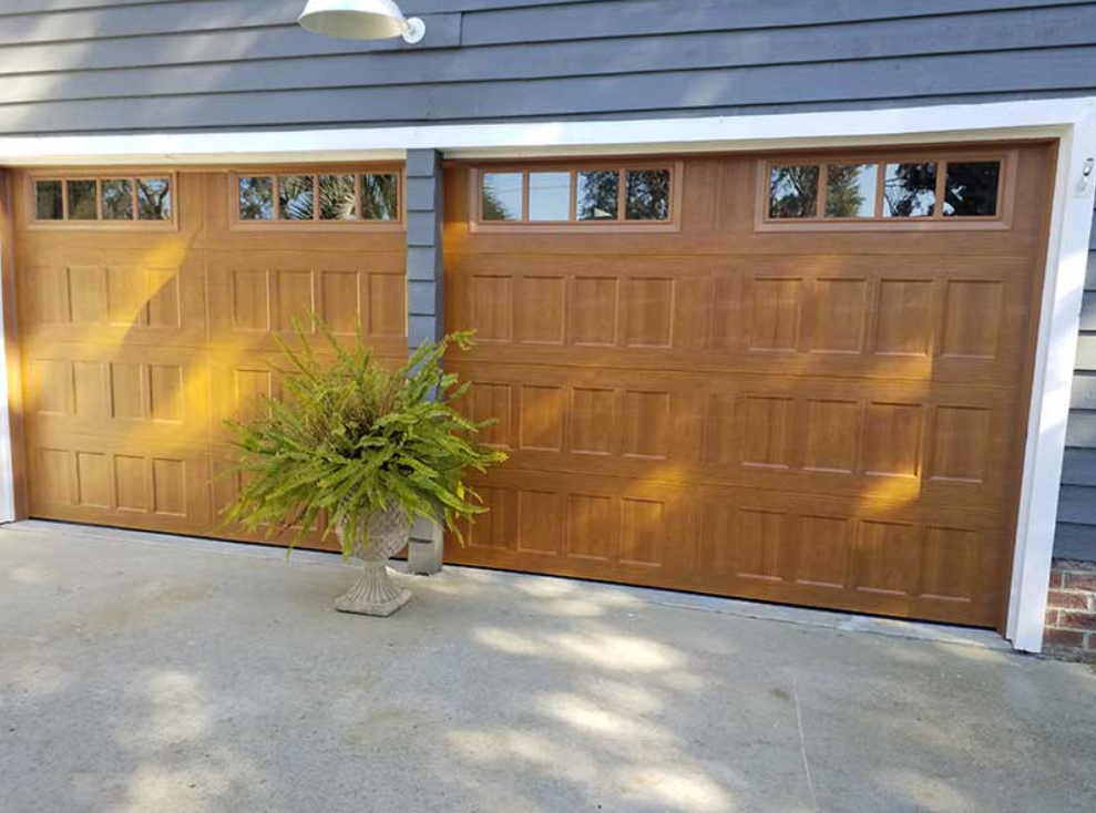 garage door replacement.